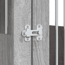 vidaXL szürke sonoma színű szerelt fa kutyaketrec 45 x 62 x 59 cm