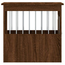 vidaXL barna tölgy színű szerelt fa kutyaketrec 45 x 62 x 59 cm