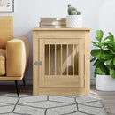 vidaXL sonoma tölgy színű szerelt fa kutyaketrec 64,5 x 80 x 71 cm