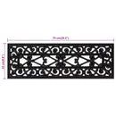 vidaXL lépcsőfokok 5 db 25x75 cm-es gumival