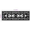 vidaXL Lépcsőfokok 10 db 25x75 cm gumival