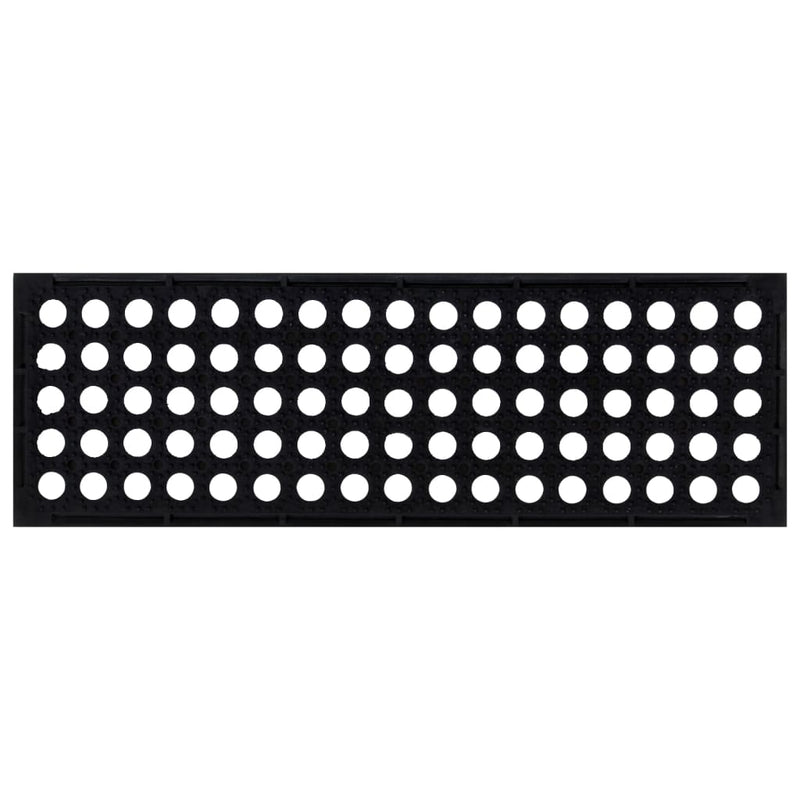 vidaXL Lépcsőfokok 10 db 25x75 cm gumival