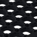 vidaXL Lépcsőfokok 10 db 25x75 cm gumival