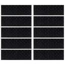 vidaXL Lépcsőfokok 10 db 25x75 cm gumival