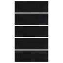 vidaXL lépcsőfokok 5 db 25x75 cm-es gumival