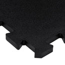 vidaXL 9 db fekete gumi padlólap 16 mm 30 x 30 cm