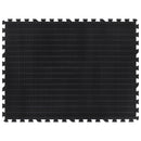 vidaXL fekete gumi padlólap 12 mm 90 x 120 cm
