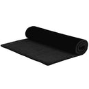vidaXL fekete rojtos kókuszrost lábtörlő 80 x 100 cm