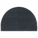 vidaXL ajtószőnyeg Sötétszürke félkör Tufting kókuszrostos szőnyeg