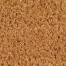 vidaXL ajtószőnyeg Természetes félkör 40x60 cm Tufting kókuszszőnyeg