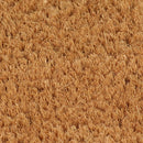 vidaXL ajtószőnyeg Natural Half Round 50x80 cm Tufting kókuszrost