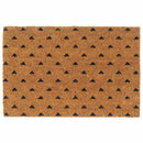 vidaXL természetes színű rojtos kókuszrost lábtörlő 40 x 60 cm