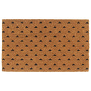 vidaXL természetes színű rojtos kókuszrost lábtörlő 45 x 75 cm