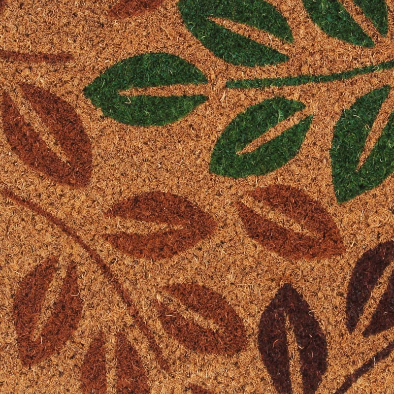 vidaXL természetes színű rojtos kókuszrost lábtörlő 40 x 60 cm