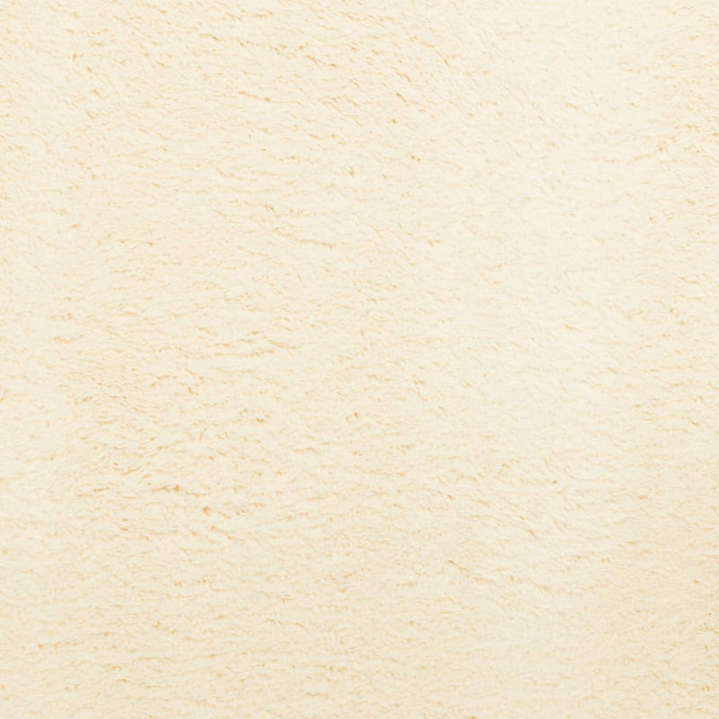 vidaXL HUARTE krémszínű rövid szálú puha és mosható szőnyeg 100x200 cm
