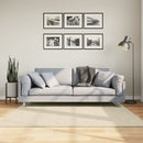vidaXL HUARTE krémszínű rövid szálú puha és mosható szőnyeg 160x160 cm