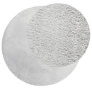 vidaXL HUARTE szürke rövid szálú puha és mosható szőnyeg Ø 120 cm