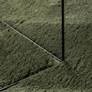 vidaXL HUARTE erdőzöld rövid szálú puha és mosható szőnyeg 80 x 150 cm