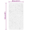 vidaXL HUARTE erdőzöld rövid szálú puha és mosható szőnyeg 80 x 150 cm