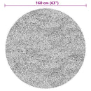 vidaXL HUARTE erdőzöld rövid szálú puha és mosható szőnyeg Ø 160 cm