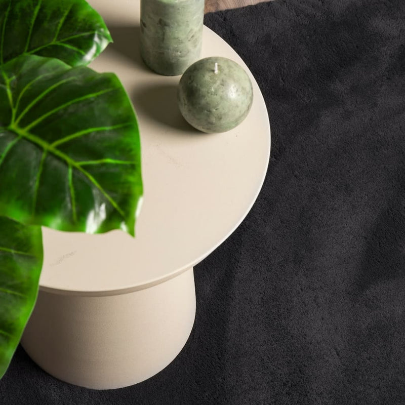 vidaXL HUARTE fekete rövid szálú puha és mosható szőnyeg 240 x 340 cm