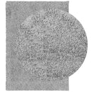 vidaXL PAMPLONA szürke magas szálú bolyhos modern szőnyeg 160 x 230 cm