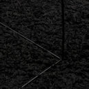 vidaXL PAMPLONA fekete magas szálú bolyhos modern szőnyeg 140 x 200 cm