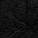 vidaXL PAMPLONA fekete magas szálú bolyhos modern szőnyeg Ø 280 cm
