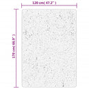 vidaXL PAMPLONA zöld magas szálú bolyhos modern szőnyeg 120 x 170 cm