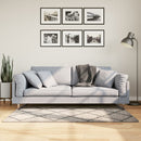 vidaXL PAMPLONA bézs és antracit bolyhos modern szőnyeg 80 x 150 cm