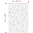 vidaXL IZA krémszínű rövid szálú skandináv stílusú szőnyeg 120x170 cm