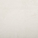 vidaXL IZA krémszínű rövid szálú skandináv stílusú szőnyeg Ø 100 cm