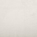 vidaXL IZA krémszínű rövid szálú skandináv stílusú szőnyeg Ø 120 cm