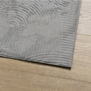vidaXL IZA szürke rövid szálú skandináv stílusú szőnyeg 80 x 150 cm