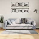 vidaXL IZA szürke rövid szálú skandináv stílusú szőnyeg 80 x 150 cm