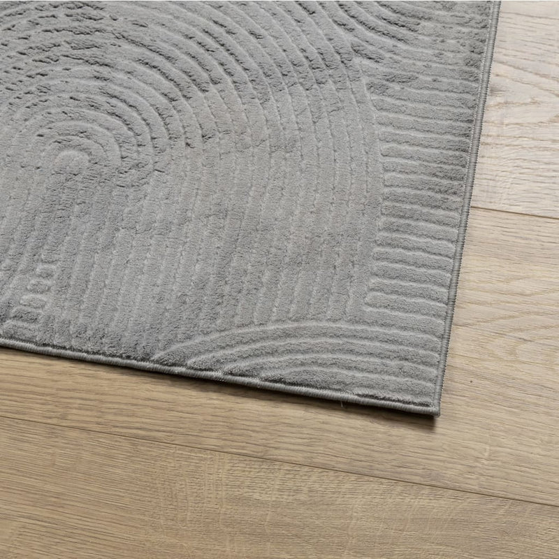 vidaXL IZA szürke rövid szálú skandináv stílusú szőnyeg 200 x 280 cm
