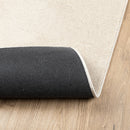 vidaXL OVIEDO bézs rövid szálú szőnyeg 120 x 120 cm