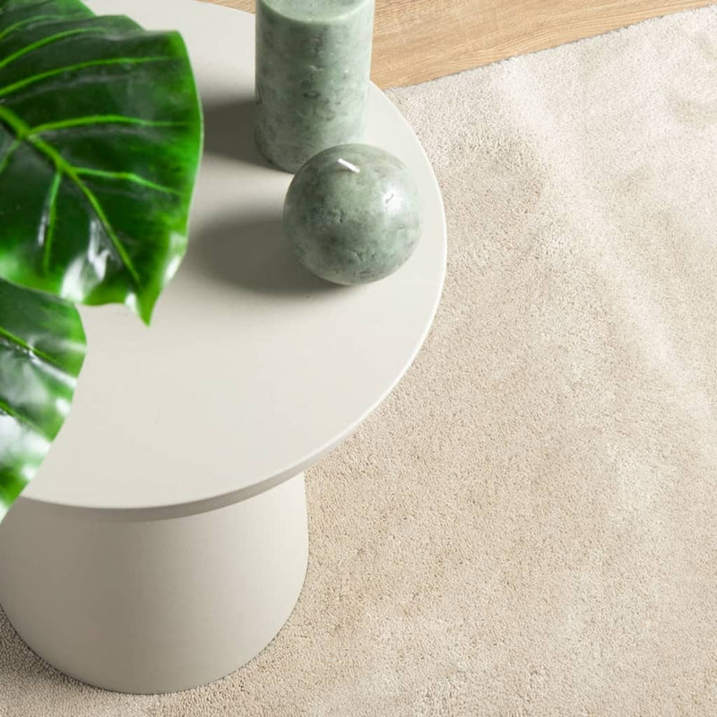 vidaXL OVIEDO bézs rövid szálú szőnyeg 240 x 340 cm