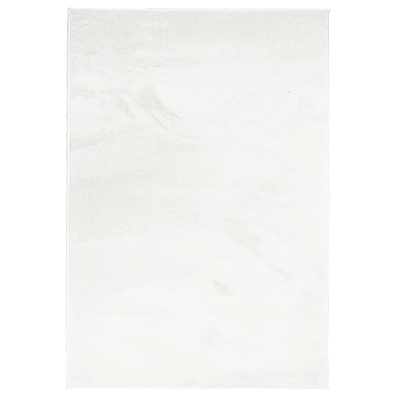 vidaXL OVIEDO krémszínű rövid szálú szőnyeg 200 x 280 cm