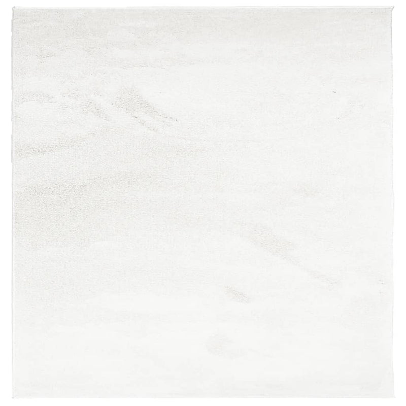 vidaXL OVIEDO krémszínű rövid szálú szőnyeg 240 x 240 cm