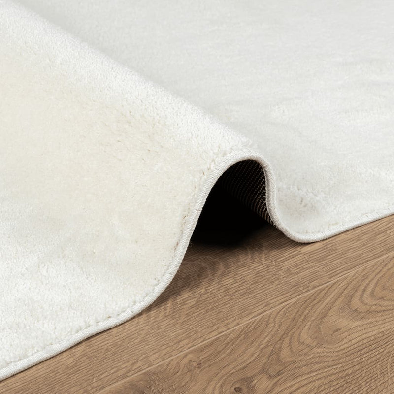 vidaXL OVIEDO krémszínű rövid szálú szőnyeg 240 x 240 cm