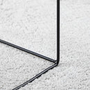 vidaXL OVIEDO szürke rövid szálú szőnyeg Ø 120 cm