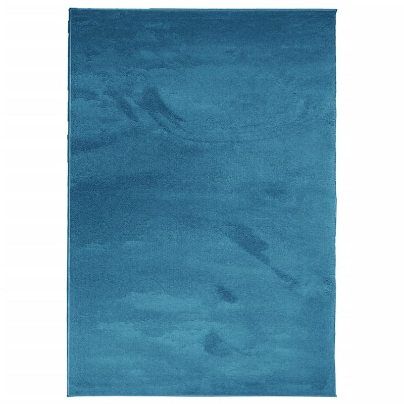 vidaXL OVIEDO türkiz rövid szálú szőnyeg 200 x 280 cm