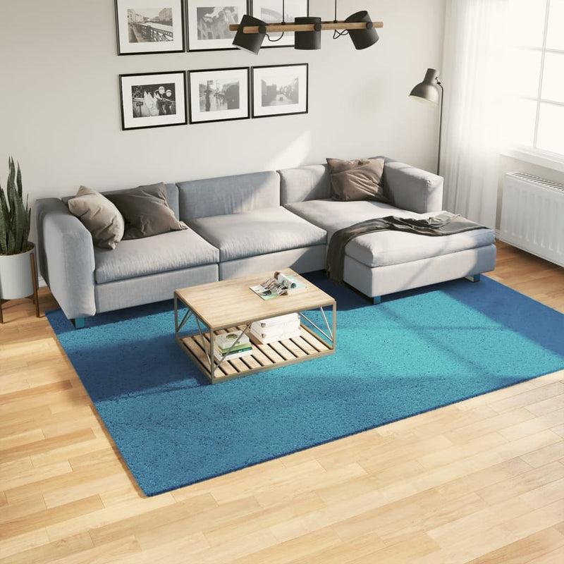 vidaXL OVIEDO türkiz rövid szálú szőnyeg 200 x 280 cm