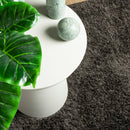 vidaXL ISTAN antracitszürke hosszú szálú fényes szőnyeg 120 x 170 cm