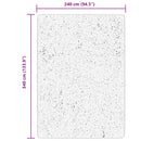 vidaXL ARBIZU többszínű vintage stílusú bel-/kültéri szőnyeg 240x340cm