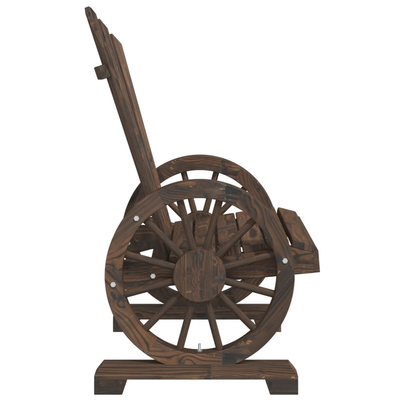 vidaXL 4 db tömör fenyőfa kerti Adirondack szék