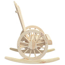 vidaXL 2 db tömör fenyőfa Adirondack hintaszék