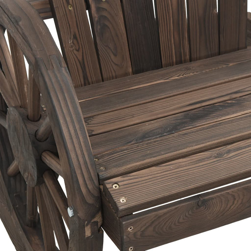 vidaXL 2 db tömör fenyőfa Adirondack hintaszék