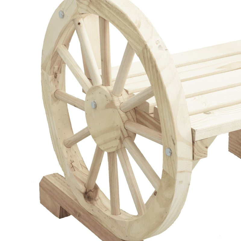 vidaXL 4 db tömör fenyőfa kerti szék